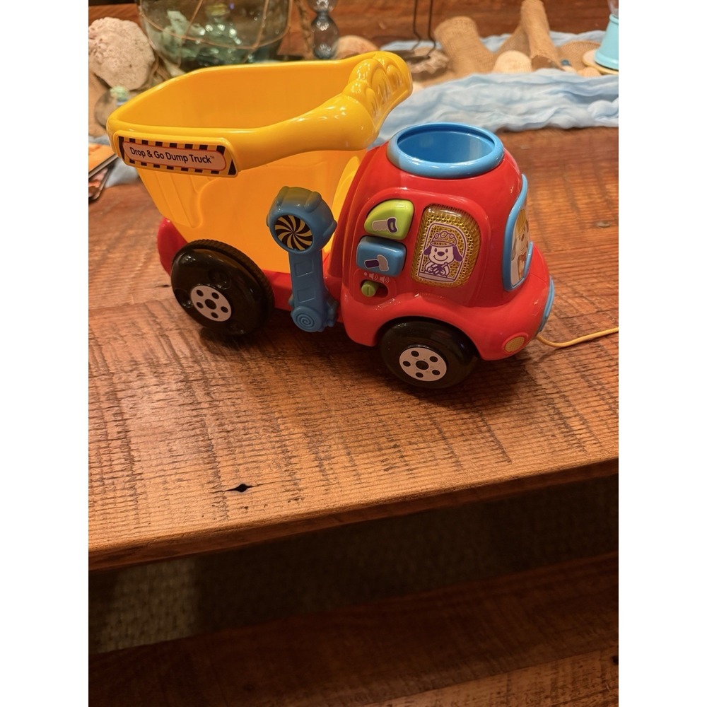 VTech Drop And Go Dump Truck All Sounds And Lights Work!
